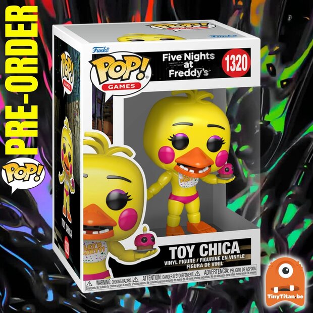 Funko POP! FIVE NIGHTS AT FREDDY'S 1320 Toy Chica Pre-Order