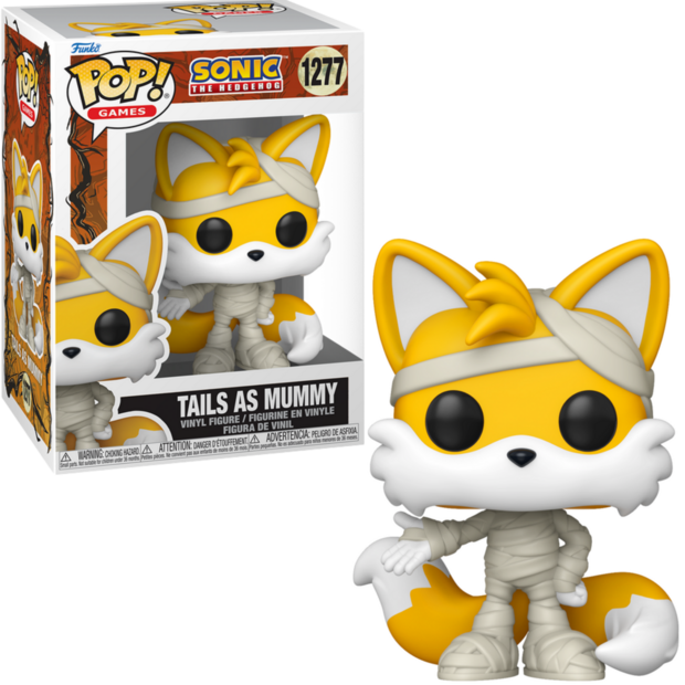 Funko POP! SONIC 1277 Tails as Mummy