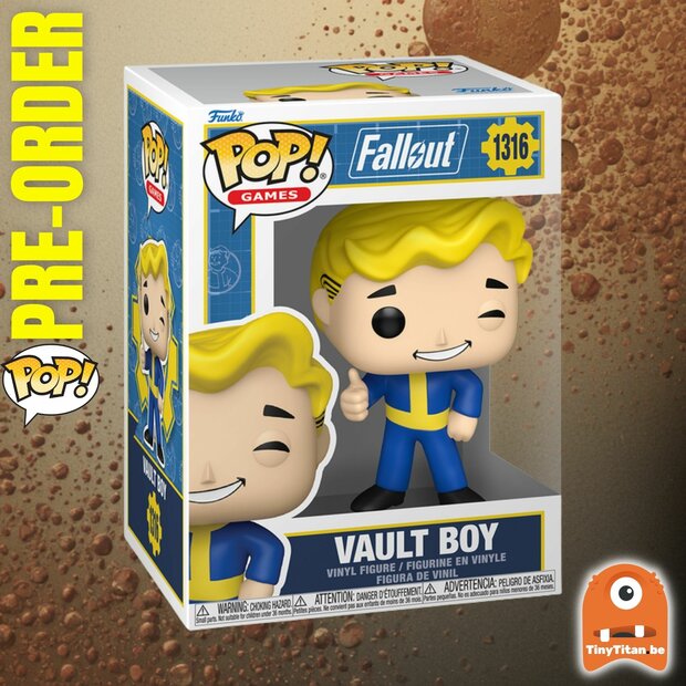Funko POP! FALLOUT 1316 Vault Boy Pre-Order