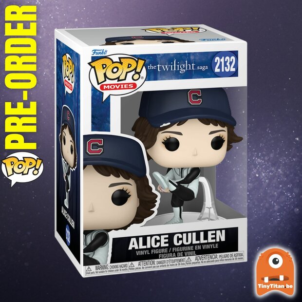 Funko POP! TWILIGHT 2132 Alice Cullen (Baseball Uniform) Pre-Order
