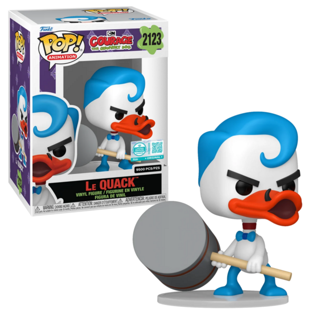 Funko POP! Le Quack 2123 COURAGE 9500pcs Limited Edtion Supreme Exclusive