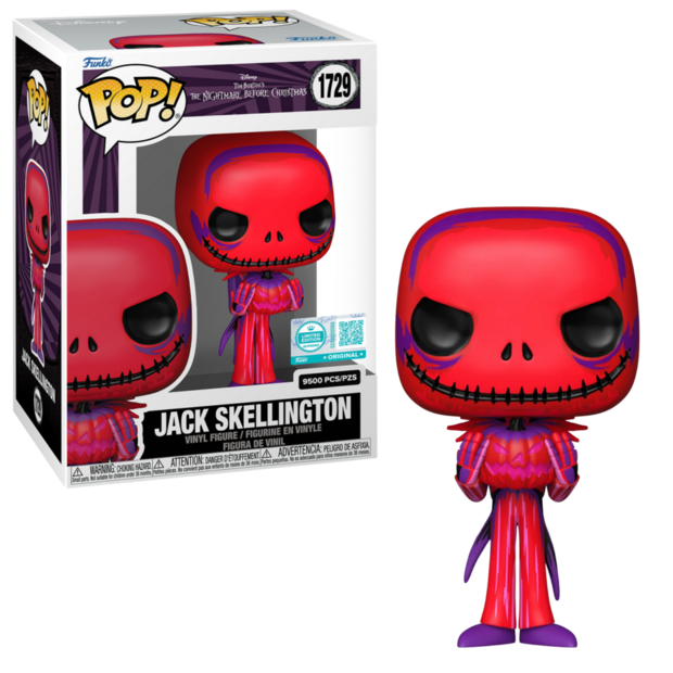 Funko POP! Jack with pumpkin 1729 NBX 9500pcs Limited Edtion Supreme Exclusive