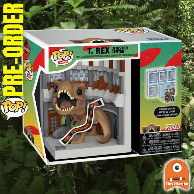Funko POP! JURASSIC PARK Nooks Visitor's center Pre-Order
