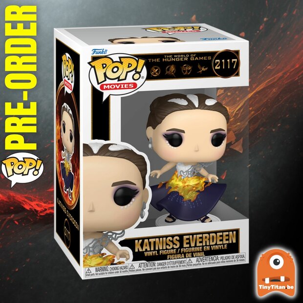 Funko POP! HUNGER GAMES 2117 Katniss Everdeen in wedding dress Pre-Order