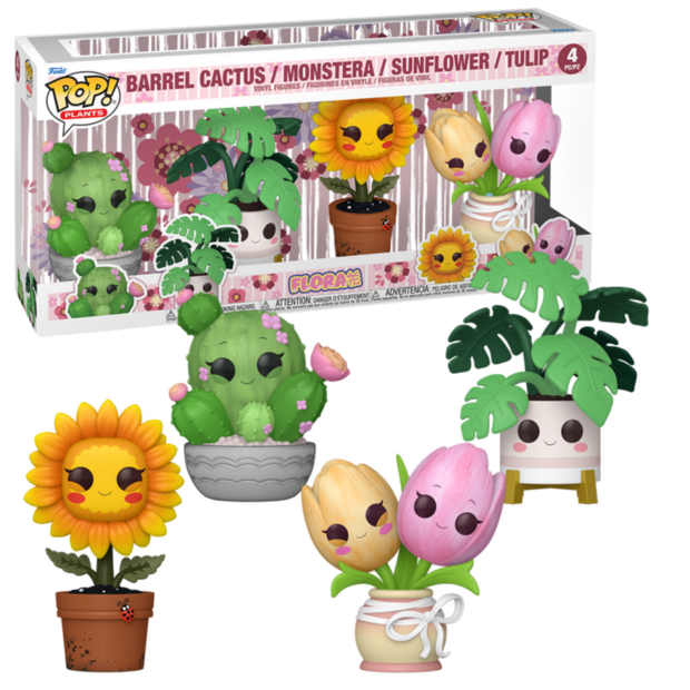 Funko POP! FLORA 4-Pack Plants