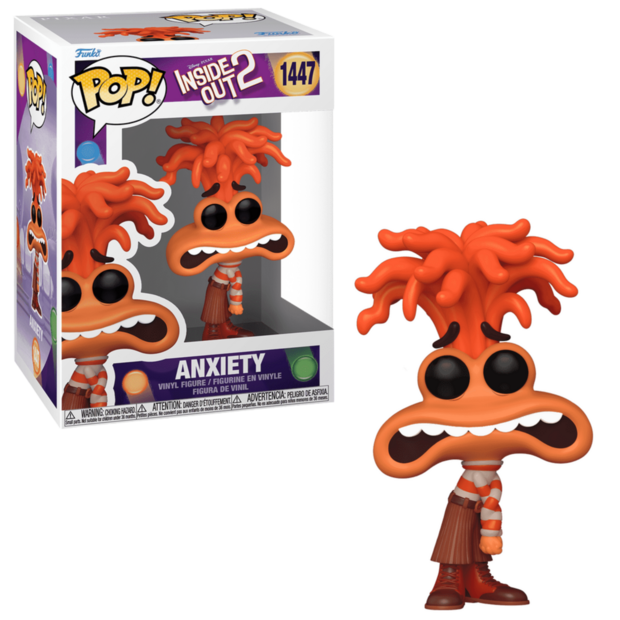 Funko POP! ANXIETY 1447 Inside Out 2 Pixar