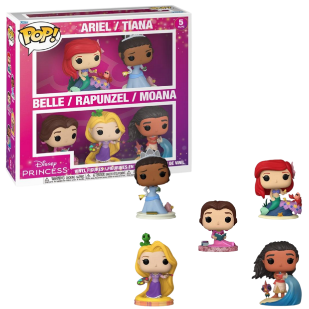 Funko POP! DISNEY 5-Pack ULT Princess