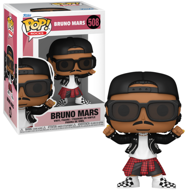 Funko POP! BRUNO MARS 508 Bruno Mars (APT.)