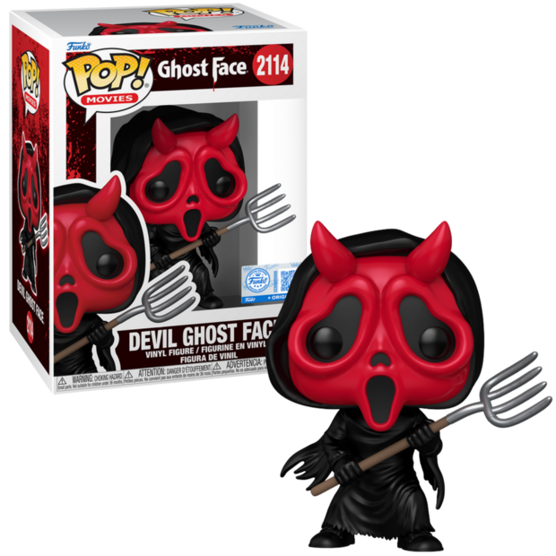 Funko POP! GHOSTFACE 2114 Devil Ghost Face EXCLUSIVE