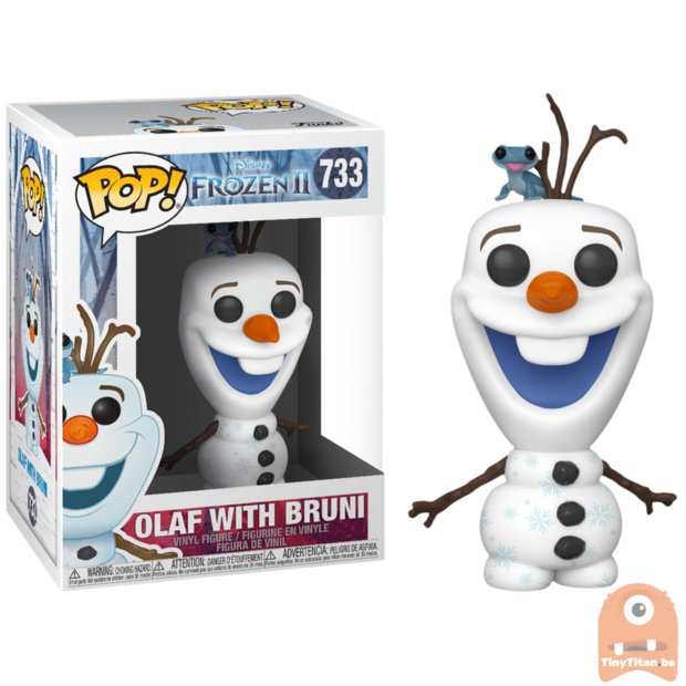 Funko POP! Disney Olaf w/ Bruni 733 Frozen II 