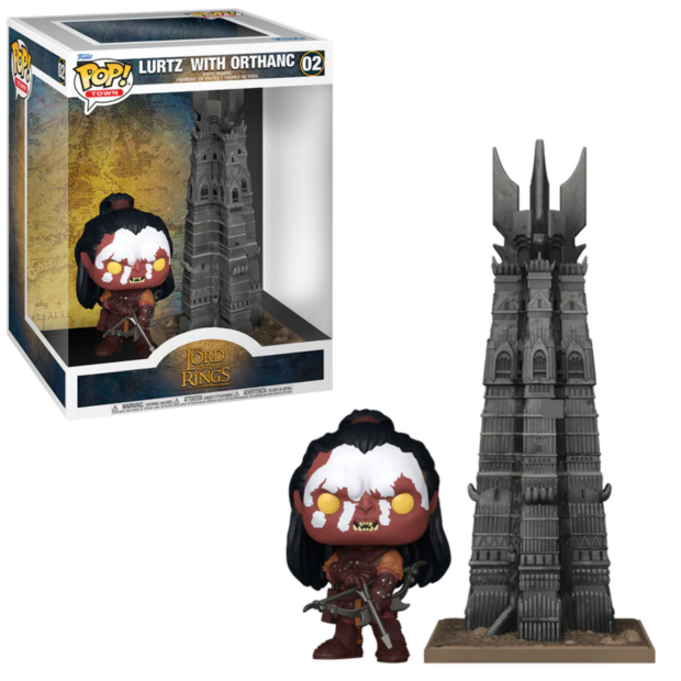 FUNKO POP! TOWN LURTZ WITH ORTHANC 02 THE LORD OF THE RINGS