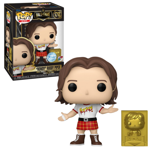 FUNKO POP! Sports WWE Hall of Fame - Roddy "Rowdy" Piper 178 Exclusive