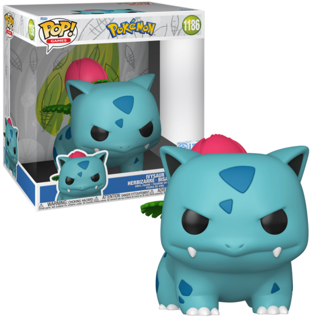 Funko POP! Jumbo Ivysaur 10 INCH 1186 POKEMON Exclusive