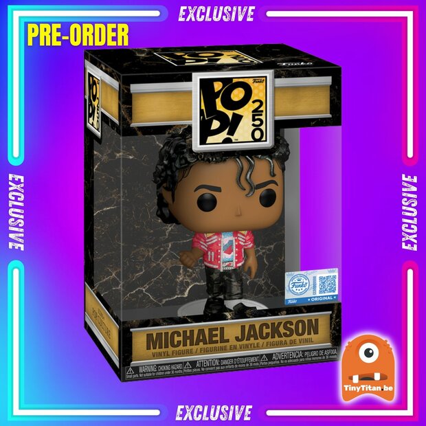Funko POP! POP 250 NBA Michael Jackson EXCLUSIVE Pre-Order