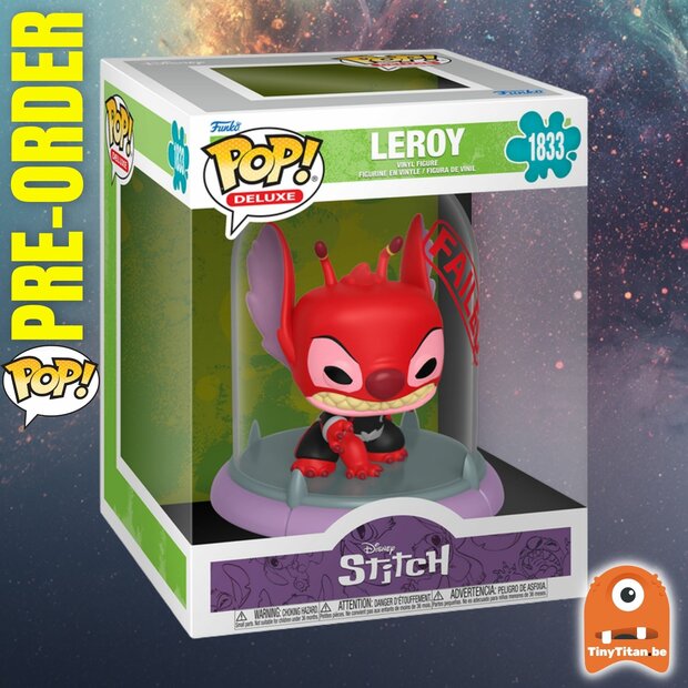 Funko POP! LILO &amp; STITCH EXPERIMENTS Deluxe 1833 Leroy Pre-Order