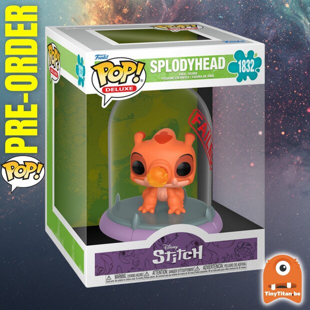Funko POP! LILO &amp; STITCH EXPERIMENTS Deluxe 1832 Splodyhead Pre-Order