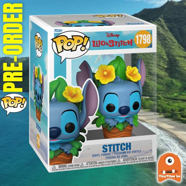 Funko POP! LILO &amp; STITCH EXPERIMENTS Premium 1798 Stitch (Plants) Pre-Order