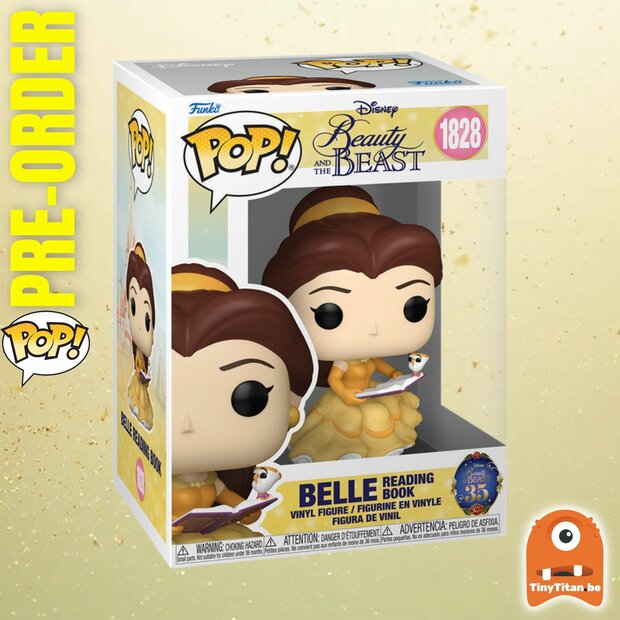 Funko POP! READERS Beauty and the Beast 1828 Belle with book Pre-Order