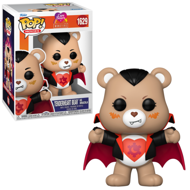 Funko POP! Animation Tenderheart Bear as Dracula 1629 Care Bears Monsters