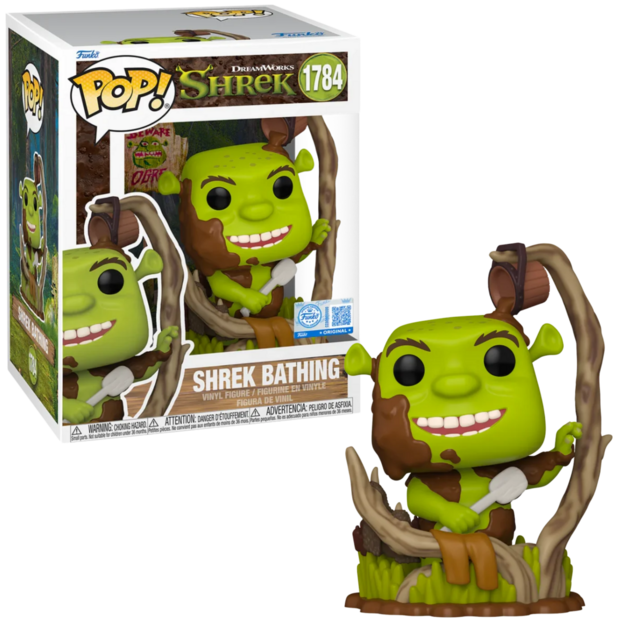 Funko POP! Premium SHREK 1784 Shrek Bathing EXCLUSIVE