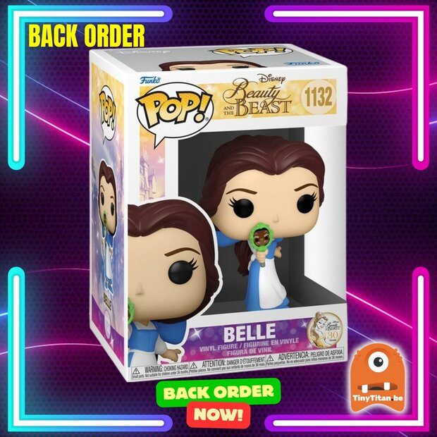 Funko POP! Beauty &amp; the Beast 1132 Belle Back Order