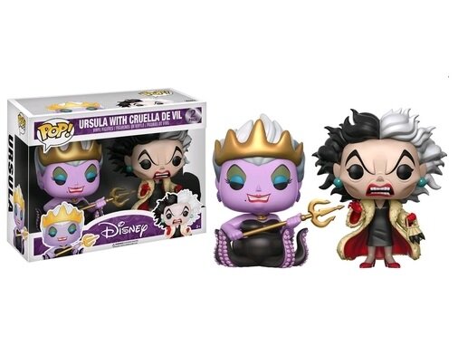 Disney Ursula With Cruella De Vil (2-pack) 