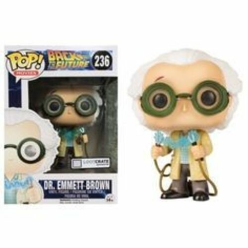 POP! Movies Dr.Emmett Brown (1955, Jumper Cables) #236 Back to the Future