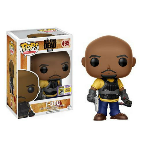 POP! Television T-Dog #495 The Walking Dead SDCC 2017 Exclusive