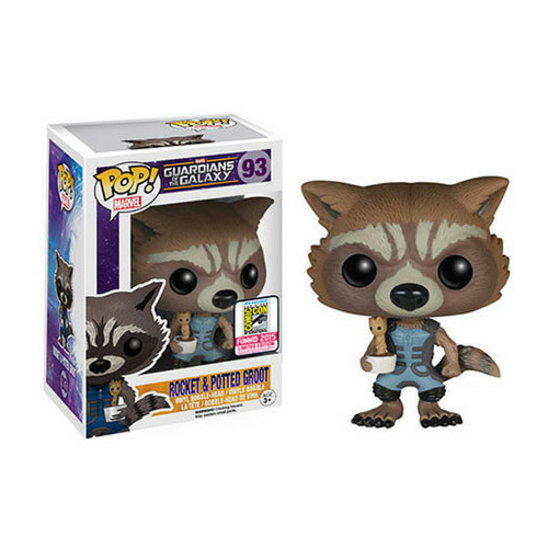 Marvel Rocket and Potted Groot #93 Guardians of the Galaxy 