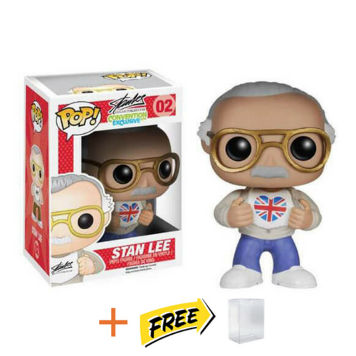 Stan Lee British Flag #02  