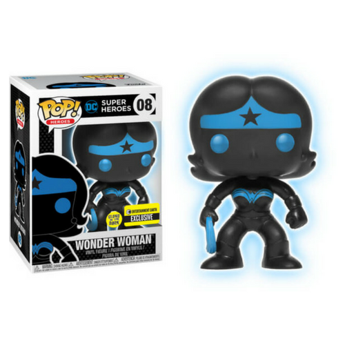 Heroes Wonder Woman (Silhouette - GITD) #08 