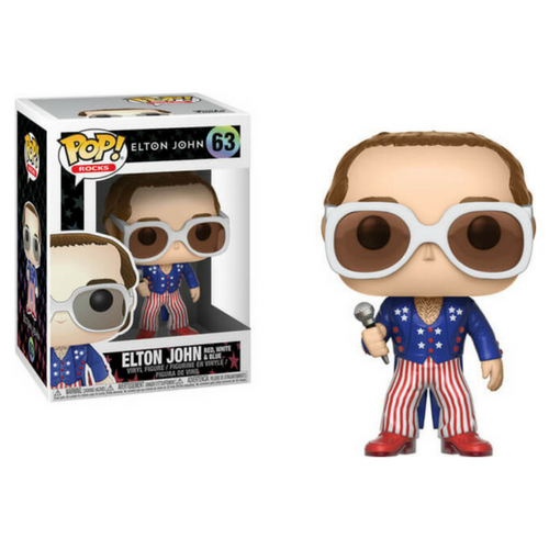 Rocks Elton John - Red, White and Blue #63