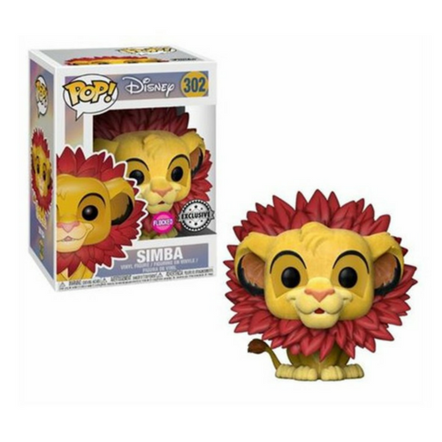 Disney Simba - Flocked #302 Lion King