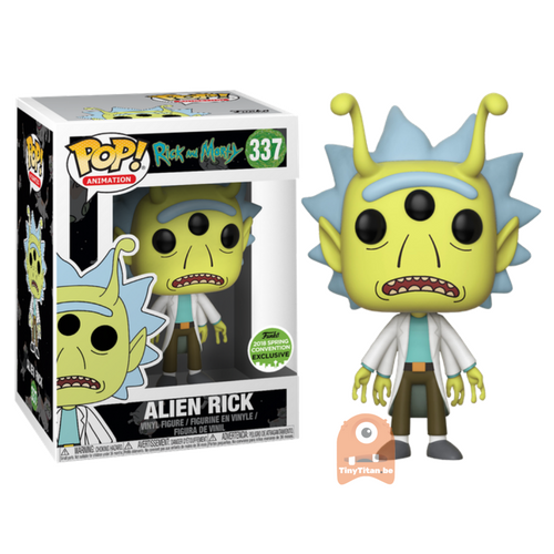 Animation Alien Rick #337 Rick and Morty