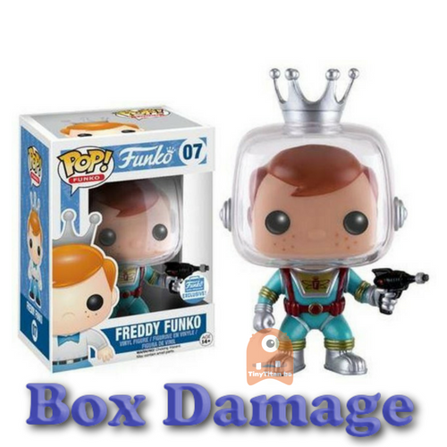 POP! Freddy Funko Astronaut w/ Ray Gun #07 - DMG