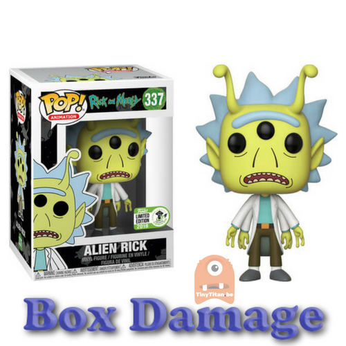 Animation Alien Rick #337 Rick and Morty - DMG