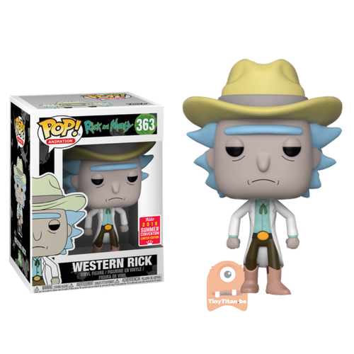 POP! Animation Western Rick #363 Rick and Morty - SDCC
