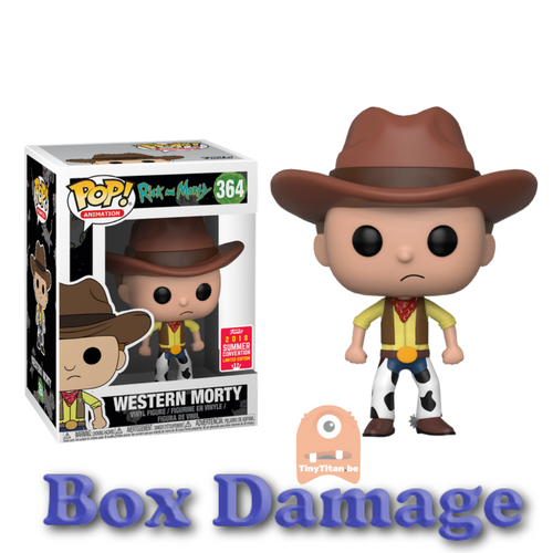POP! Animation Western Morty #364 Rick and Morty - SDCC - DMG