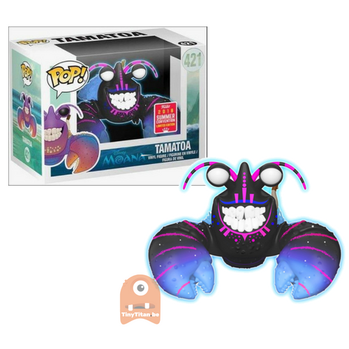 POP! Disney Tamatoa - GITD #421 Moana - SDCC