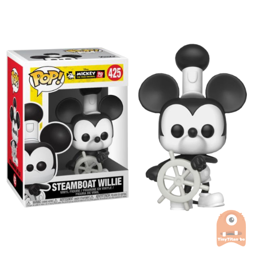 POP! Disney Steamboat Willie #425 Mickey 90 years