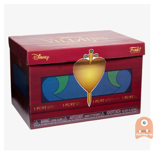 POP! Disney Treasures - Villains Box Hot Topic Exclusive
