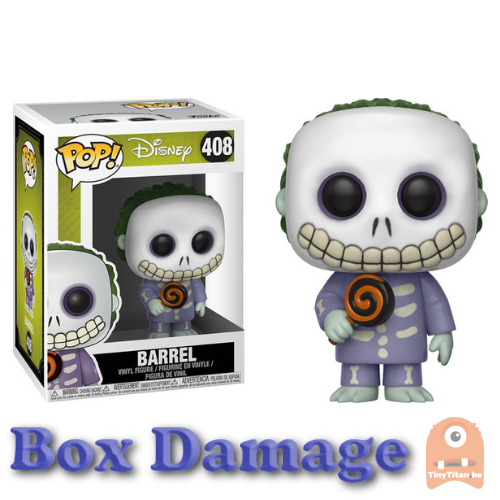POP! Disney Barrel #408 Nightmare before Christmas -DMG