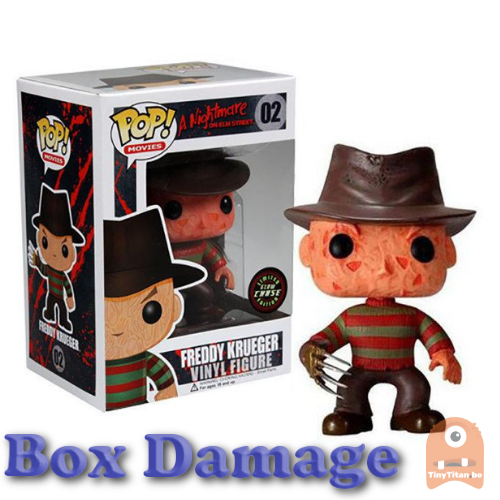 POP! Movies Freddy krueger GITD CHASE #02 A Nightmare on Elm Street - DMG