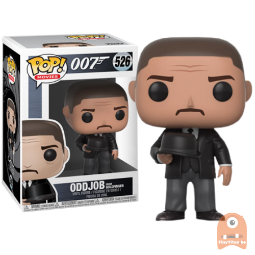 POP! Movies Oddjob Throwing Hat #526 James Bond