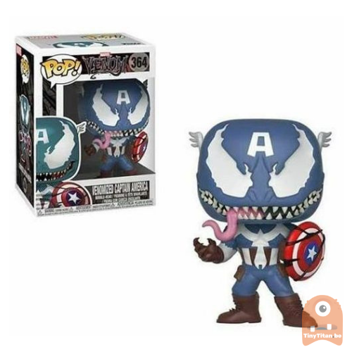 POP! Marvel Venomized Captain America #364 Venom