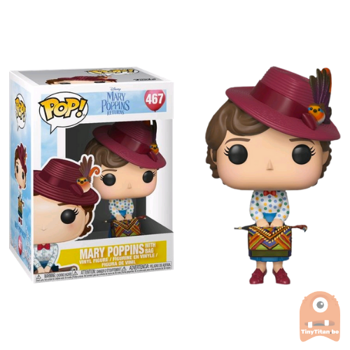 POP! Disney Mary Poppins w/ Bag #467 Mary Poppins