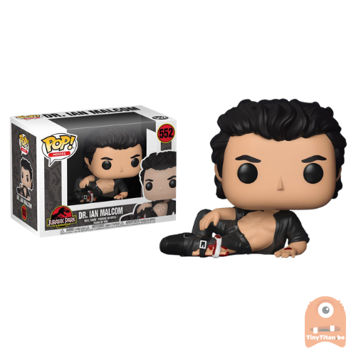 POP! Movies Dr. ian Malcolm Wounded #552 Jurassic Park