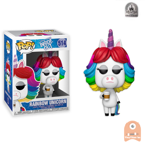 POP! Disney Rainbow Unicorn - Inside Out #514 Disney Parks