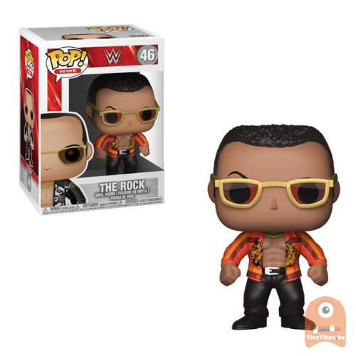 POP! Sports The Rock - Orange Jacket #46 WWE 