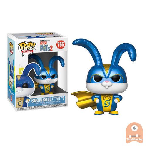 POP! Movies Snowball Superhero Suit #765 PETS2